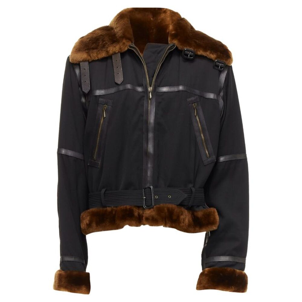 Jean Paul Gaultier Faux Fur Jacket